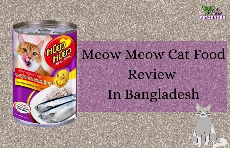 Meow Meow Cat Food Review In Bangladesh