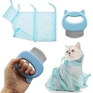 cat-bathing